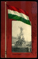 ARAD 1902. Szabadság Szobor , Litho Képeslap  /  Liberty Statue Litho Vintage Pic. P.card - Hongarije