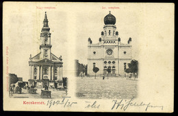 KECSKEMÉT  1900. Zsinagóga, Régi Képeslap  /  Vintage Pic. P.card Synagogue - Religion &  Esoterik