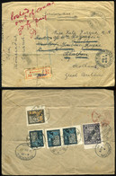 OROSZORSZÁG 1922. Inflációs, Ajánlott Levél Skóciába Küldve, Ritka Darab!  /  RUSSIA 1922 Inflation Registered Letter To - Lettres & Documents
