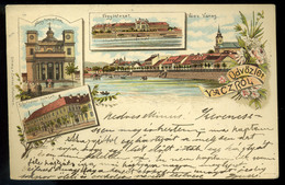 VÁC 1902. Litho Képeslap  /  Litho Vintage Pic. P.card - Hongrie