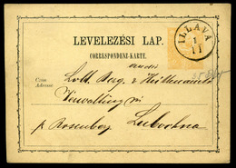 ILLAVA 1872.  Díjjegyes Levlap , Szép Bélyegzéssel  /   Stationery P.card, Nice Pmk - Used Stamps