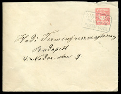 KISKAJÁN / Căianu Mic 1916. Díjjegyes Boríték Postaügynökségi Bélyegzéssel  /  Stationery Cov. Postal Agency Pmk - Used Stamps