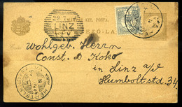 HERTELENDYFALVA / Vojlovica  1900. Krajcár-Turulvegyes Bérmentesítésű Díjjegyes Lap  /  Kr-Turul Mix. Frank. Stationery  - Used Stamps