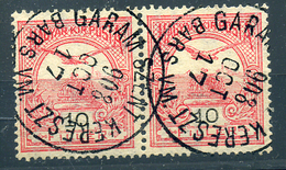 GARAMSZENTKERESZT Szép Egykörös Bélyegzés  /  Nice Single Cycle Pmk - Used Stamps