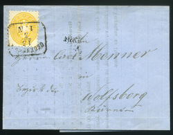 SOPRON 1867. Szép 2Kr-os Postázott Céges Árjegyzék Oedenburg > Wolfsberg  /  Nice 2 Kr Mailed Corp. Price List Oedenburg - Usati