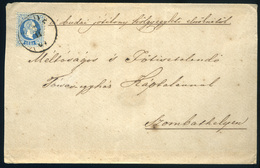 ÓBUDA 1867. 10Kr Levélen Szombathelyre Küldve, Ritka Darab (MBK +80000!)  /  10 Kr Letter To Szombathely Rare Piece - Used Stamps