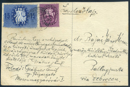 MOSONMAGYARÓVÁR 03.28. (10. Dsz.) Levlap Köztársaság-Lovasfutár Vegyes Bérmentesítéssel  /  P.card Republic-Dispatch Rid - Lettres & Documents