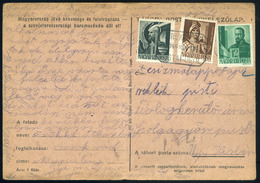 KERÉKTELEKI 1944. Levlap Postaügynökségi Bélyegzéssel  /  P.card Postal Agency Pmk - Lettres & Documents