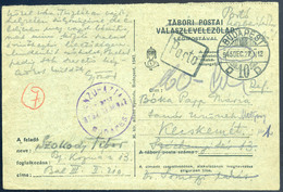 BUDAPEST 1945.12.27. Cenzúrázott Levlap A Kozma Utcai Fogházból Kecskemétre Küldve Portózva  /  Cens. P.card From The Ko - Covers & Documents