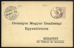 CSOKONYA 1898.  4 Részes Hivatalos Díjjegyes Levlap Budapestre Küldve  /  4 Part Official Stationery P.card To Budapest - Entiers Postaux