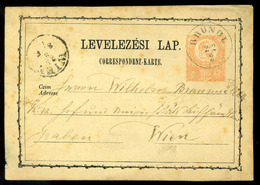BRÜNDL 1874. 2Kr-os Díjjegyes Lap, Szép Bélyegzéssel (G:500P)  /  2 Kr Stationery Card Nice Pmk - Used Stamps