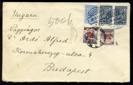 1923. Levél Ausztriából Budapestre, Inflációs Portózással  /  Letter  From Austria To Budapest Infl. Unpaid - Covers & Documents