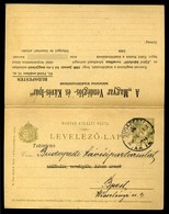 BUDAPEST 1908. Válaszos, Dupla Díjjegyes Magyar Vendéglős és Kávés Ipar Felülnyomással  /  Reply Double Stationery Hun.  - Usati