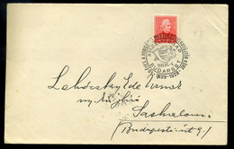 BUDAPEST 1939. Arcképek 20f Levél, Szép Alkalmi Bélyegzéssel  /  Portraits 20f Letter Nice Spec. Pmk - Lettres & Documents