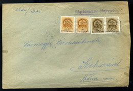 NÓGRÁDMARCALI 1941. Levél Postaügynökségi Bélyegzéssel  /  Letter, Postal Agency Pmk - Covers & Documents