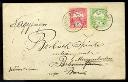 SÁROSBOGDÁNY / Šarišské Bohdanovce 1909. Levél Barótra Küldve  /  Letter To Barót - Used Stamps