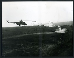 1975-80. Cca. Magyar Néphadsereg Hadgyakorlat, Kádár Elvtárs Részvételével .16 Db (24*20 Cm) Nagyon Jó, Professzionális - Autres & Non Classés