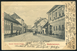 DEBRECEN 1904. Szent Anna , Régi Képeslap  /  St. Anna   Vintage Pic. P.card - Hongarije