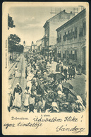 DEBRECEN 1904. A Piac, Régi Képeslap  /  Market   Vintage Pic. P.card - Hungary