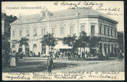 DEBRECEN 1908. Degenfeld Téri Piac, Régi Képeslap  /  Degenfeld Sq. Market   Vintage Pic. P.card - Hungary