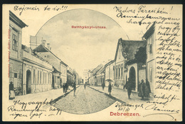 DEBRECEN 1902. Batthyányi Utca, Régi Képeslap  /  Batthyányi St,   Vintage Pic. P.card - Hongarije