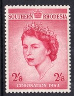 Southern Rhodesia QEII 1953 Coronation, MNH, SG 77 (BA) - Southern Rhodesia (...-1964)