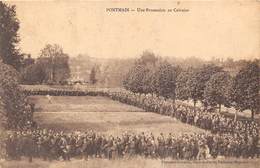 53-PONTMAIN- UNE PROCESSION AU CALVAIRE - Pontmain