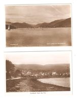 THREE POSTCARDS OF LOCH FYNE SCOTLAND ARGYLLSHIRE - Argyllshire