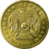 Monnaie, Kazakhstan, 10 Tenge, 2002, Kazakhstan Mint, SUP, Nickel-brass, KM:25 - Kazajstán