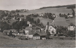 AK Waschleithe A Schwarzenberg Aue Grünhain Elterlein Annaberg Vogel Stempel Auflage Druckgenehmigung Vorlagekarte DDR - Grünhain