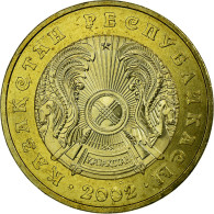 Monnaie, Kazakhstan, 100 Tenge, 2002, Kazakhstan Mint, SUP, Bi-Metallic, KM:39 - Kazajstán