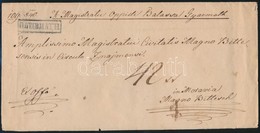 1840 Portós Távolsági Levél / Unpaid Domestic Cover 'B.GYARMATH' - Moravicza - Altri & Non Classificati