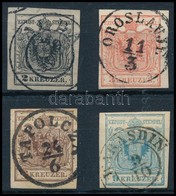 O 1850 2kr, 3kr, 6kr, 9kr - Autres & Non Classés