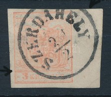 O 1850 3kr Extra 10 Mm-es ívszéllel! / With Large 10 Mm Margin 'SZERDAHELY' (Gudlin 150 P) - Other & Unclassified