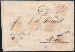 ~1851 Értéklevél Angeblich Bélyegzéssel / Insured Cover 'NEUTRA' - Wien - Other & Unclassified