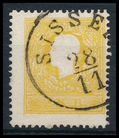 O 1858 2kr Sötétsárga I. Típus, Erős Szín, Szép Nyomat / Dark Yellow, Nice Print (Ferchenbauer EUR 540,-) 'SISSEK' Certi - Sonstige & Ohne Zuordnung