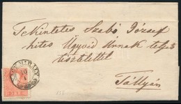 1861 5kr Levélen / On Cover 'NAGY MIHÁLY' - Tállya - Other & Unclassified