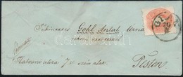 ~1862 5kr Levélen / On Cover 'GRAN' - Pest - Autres & Non Classés