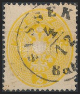 O 1863 2kr Sárga / Yellow 'SISSEK' - Andere & Zonder Classificatie
