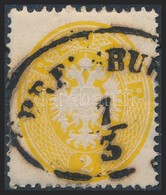 O 1863 2kr 'PRESSBUR(G)' - Other & Unclassified