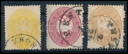 O 1863 2kr, 5kr, 15kr - Autres & Non Classés