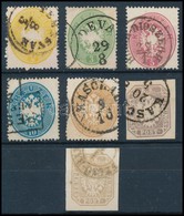 O 1863 Sorozat + 2 Hírlapbélyeg / Set + 2 Newspaper Stamps - Other & Unclassified