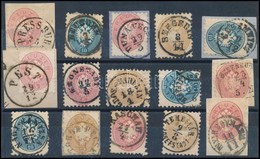 O 1864 15 Db Bélyeg Szép, Olvasható Bélyegzésekkel / 15 Stamps With Nice, Readable Cancellations - Autres & Non Classés