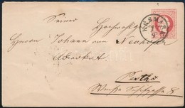 1869 5kr Díjjegyes Boríték / PS-cover 'KÉSMÁRK' - Autres & Non Classés