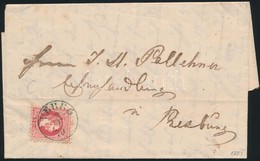 1870 5kr Levélen / On Cover, Kék / Blue 'VERBÓ' (Gudlin 500 P) - 'RAKOVICZ' - 'POZSONY' - Autres & Non Classés