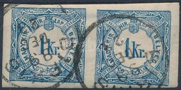 O 1868 Hírlapilleték 1kr Pár / Newspaper Duty Stamp 1kr Pair 'BIRKIS' - Sonstige & Ohne Zuordnung