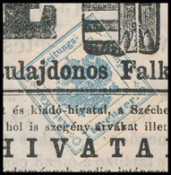 1863 Hírlapilleték 1kr Miskolczi Értesítőn (10.000) / Newspaper Duty Stamp On Newspaper - Other & Unclassified
