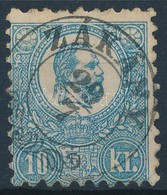 O 1871 Kőnyomat 10kr / Mi 4a 'ZÁKÁNY' - Andere & Zonder Classificatie