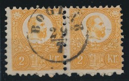 O 1871 Réznyomat 2kr Pár / Mi 8 Pair 'BOGLÁR' - Andere & Zonder Classificatie