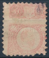 O 1871 Réznyomat 5kr ívszínátnyomattal / Mi 10 With Sheet Offset - Andere & Zonder Classificatie